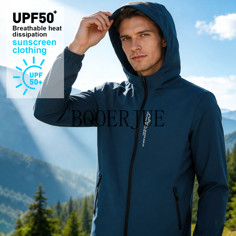 Fishing Jacket Waterproof - Jaket Hiking Pria Tahan Air untuk