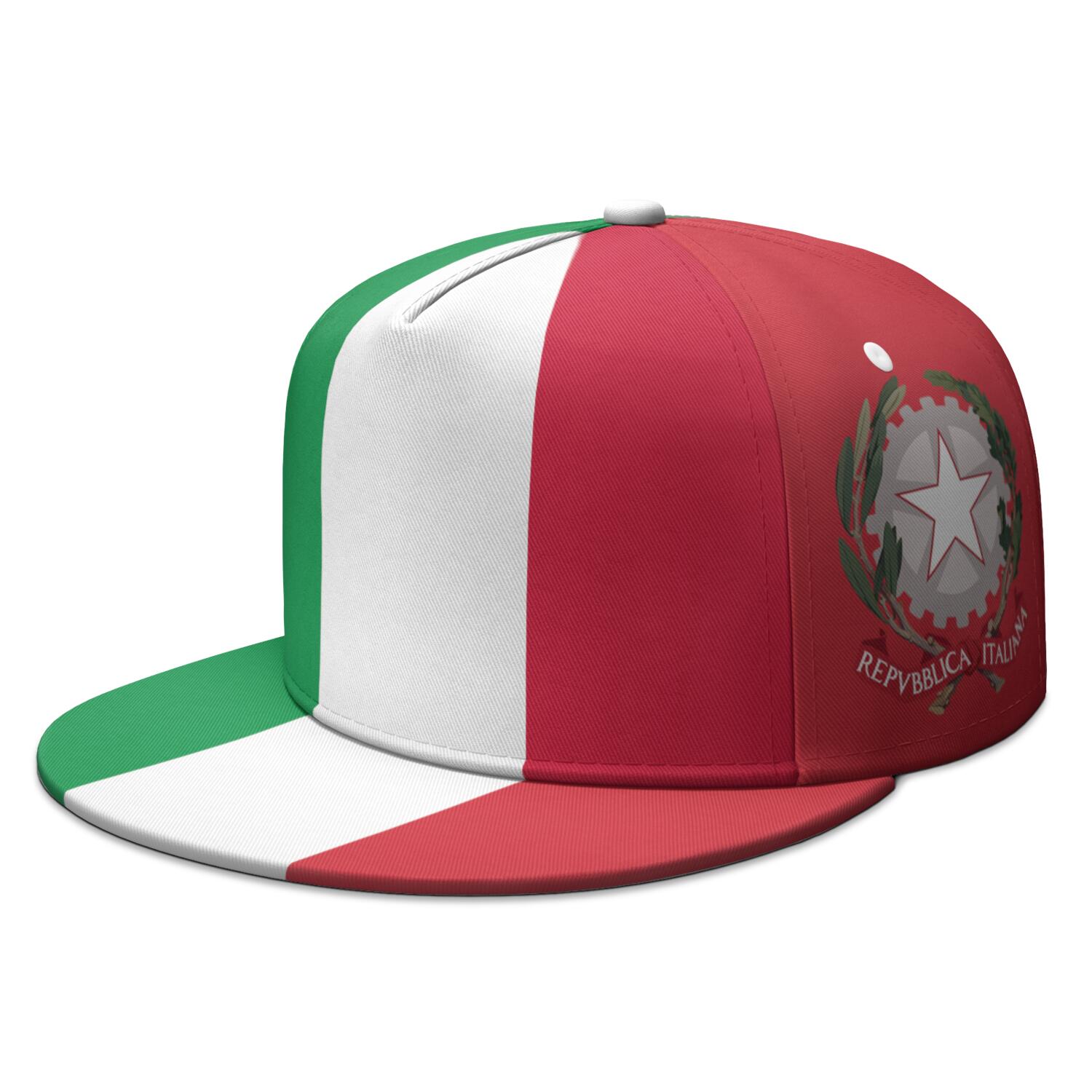 Fishing Hat - Topi Baseball Italia dengan Nama, Nomor,