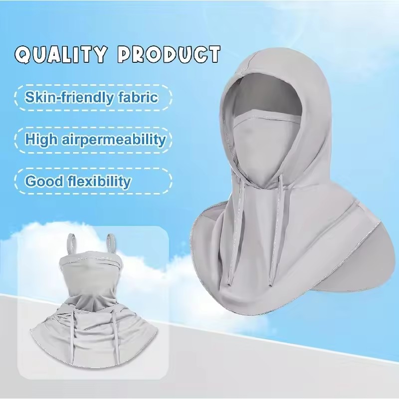 1 Buah Topi Balaclava Masker W - Fishing Hoodie ulasan dan harga
