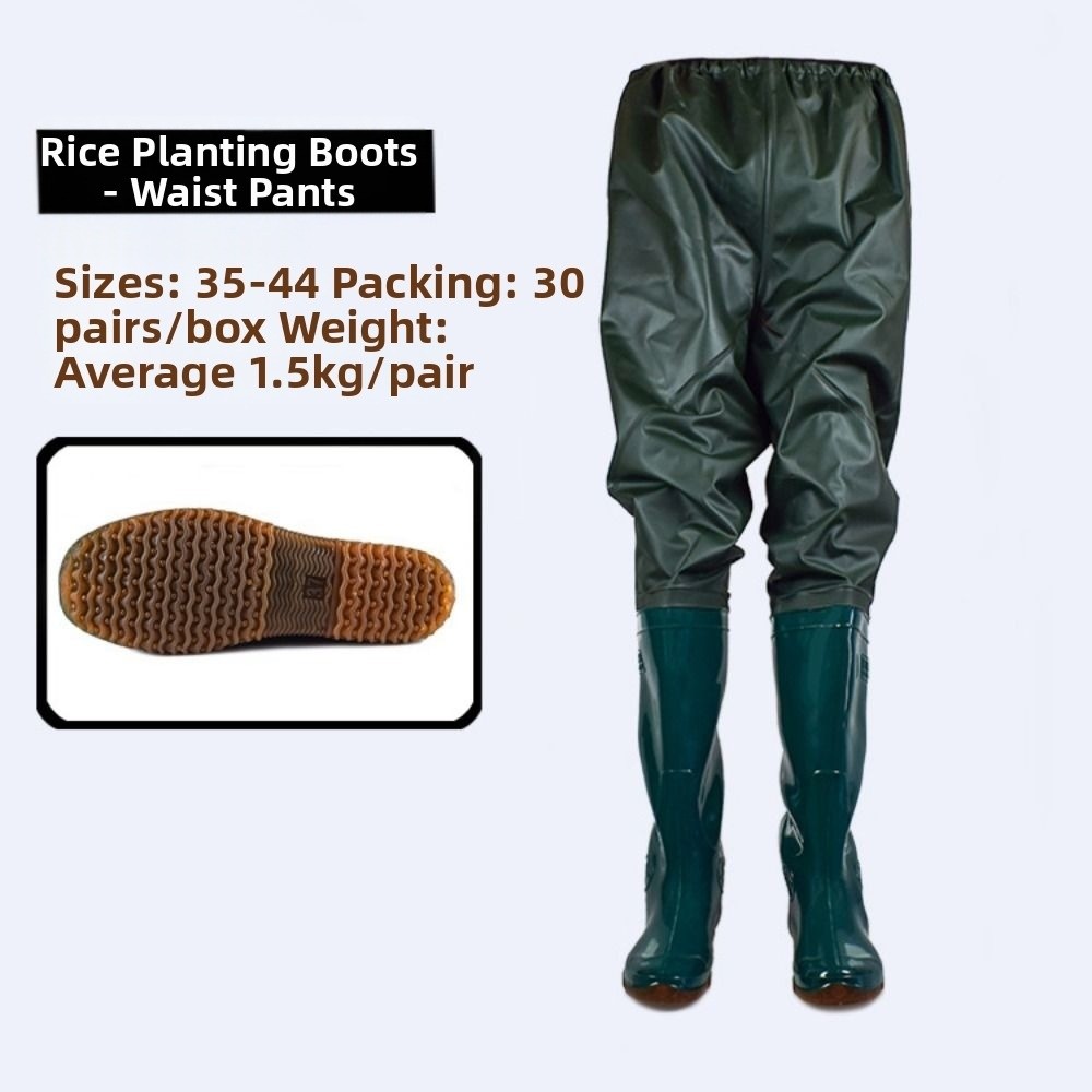 Celana Wading PVC Plastik Baru - Fishing Pants Waterproof ulasan dan harga
