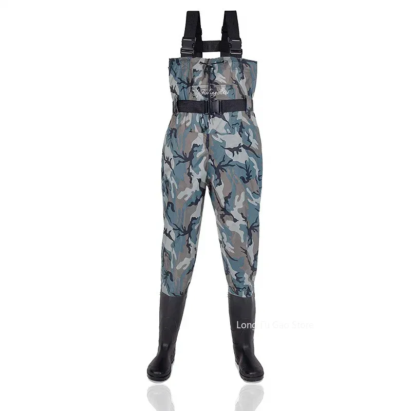 Wader celana overall dengan se - Fishing Pants Waterproof ulasan dan harga