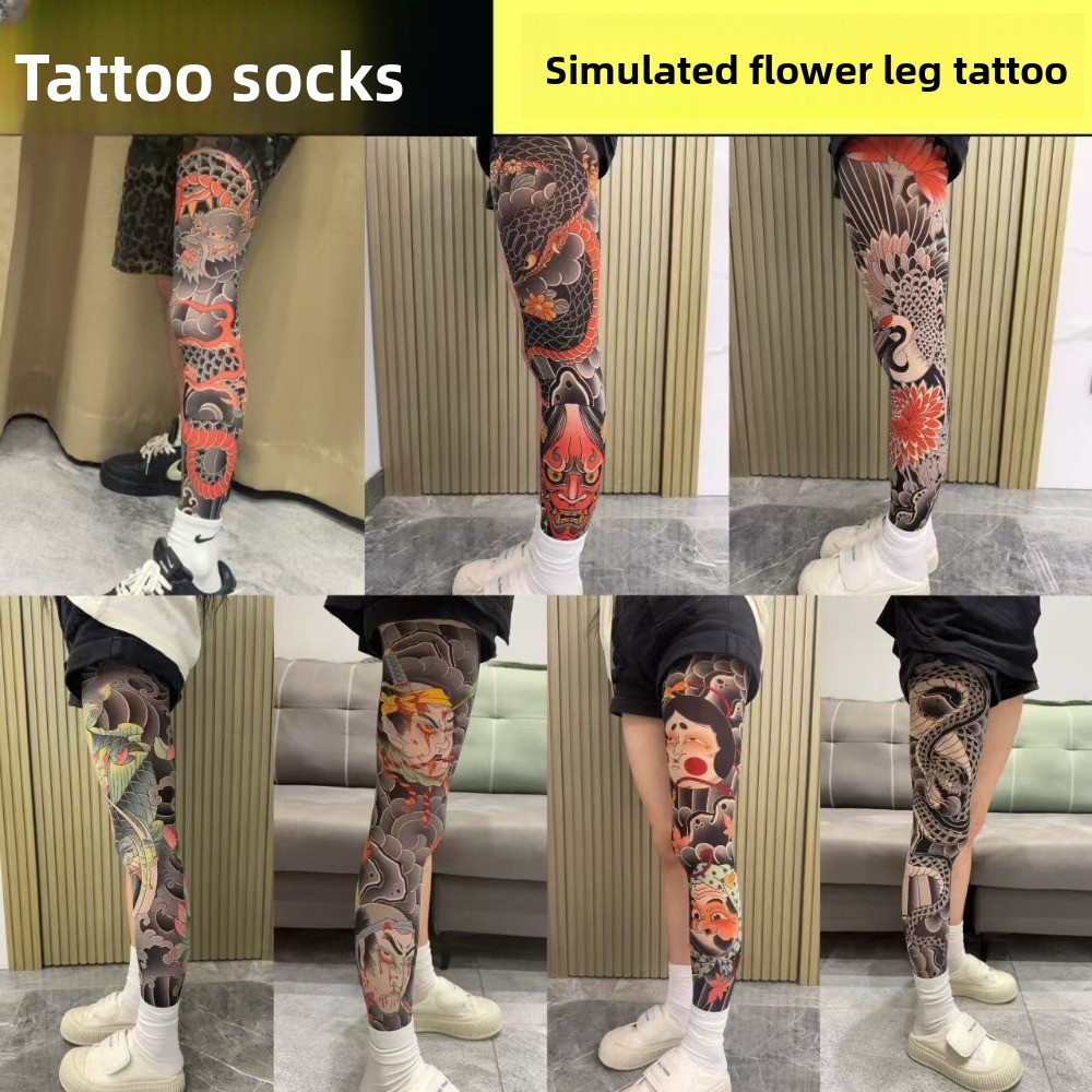 Kaus Kaki Tato Palsu untuk Sel - Fishing Socks ulasan dan harga