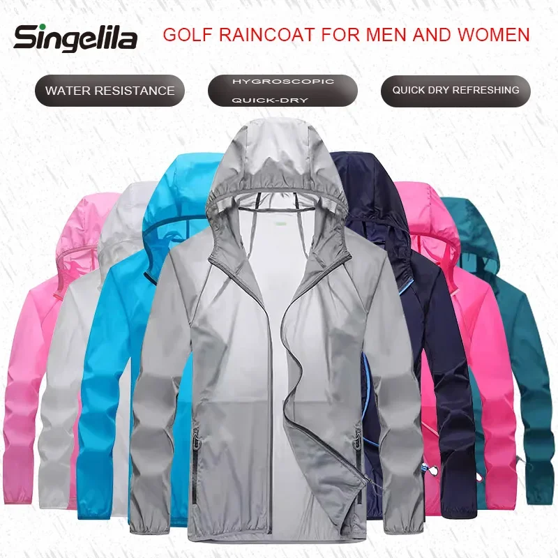 Jas hujan Golf jaket ringan de - Fishing Jacket Waterproof ulasan dan harga