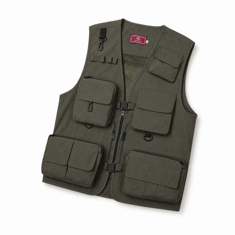 Rompi Memancing Tahan Air Kasu - Fishing Vest ulasan dan harga