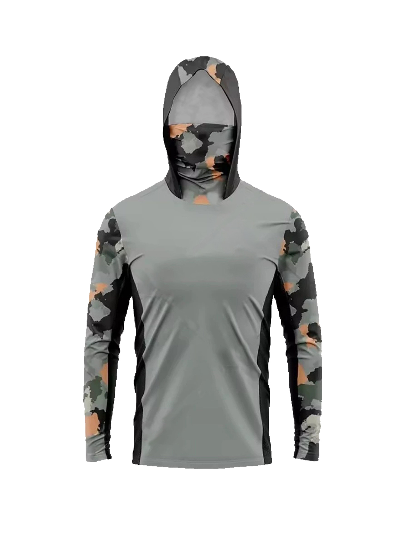 Kemeja Pancing Pria Ocean Blue - Fishing Hoodie ulasan dan harga