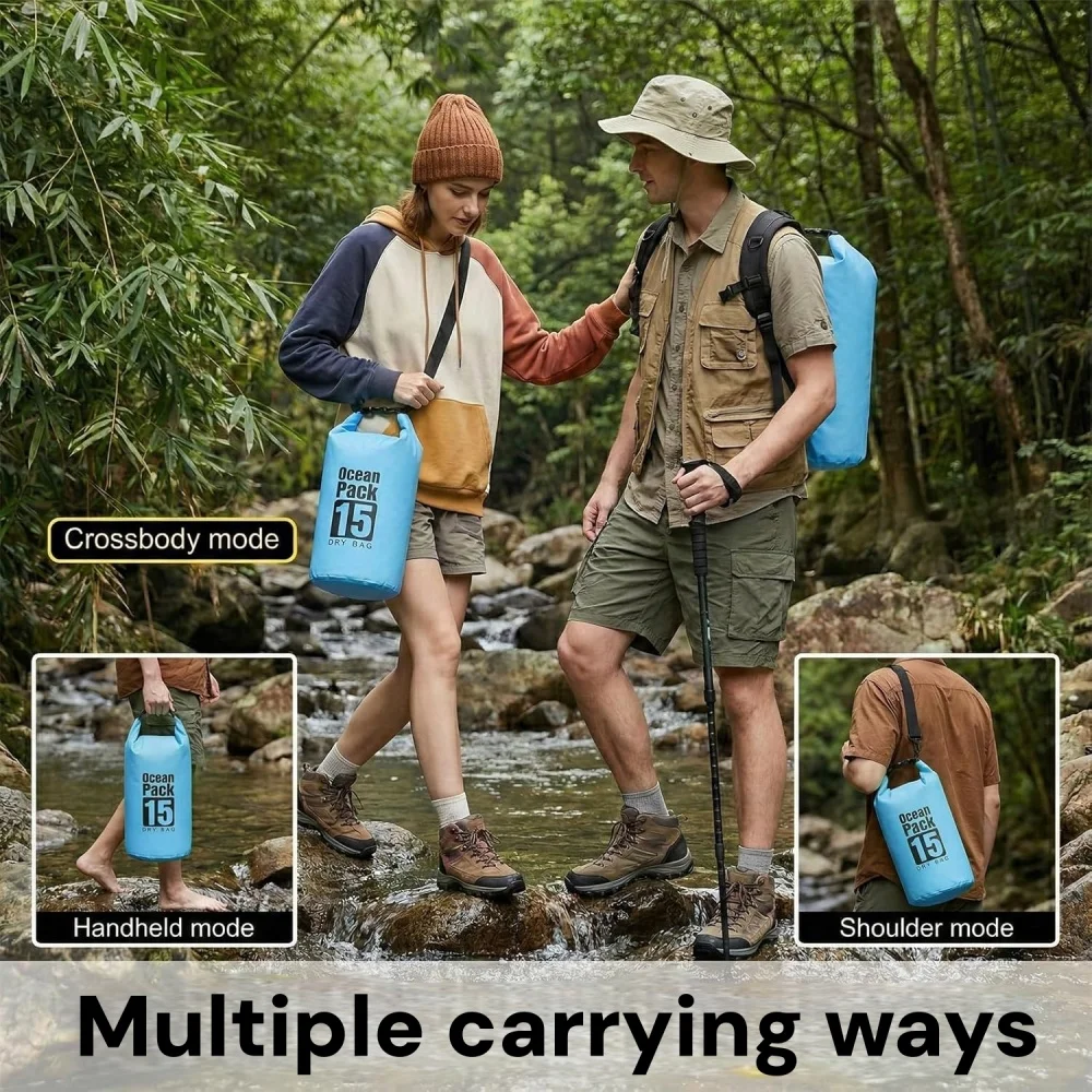 Tas Kering Tahan Air 500D, Tas - Fishing Bag Waterproof ulasan dan harga